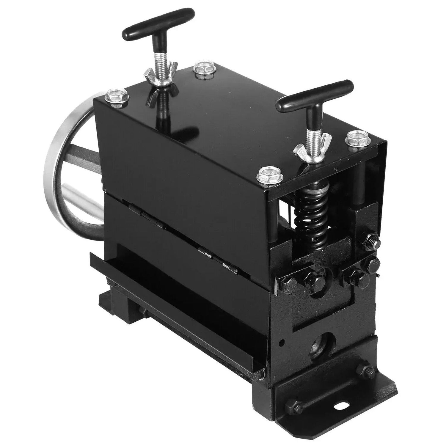 Scrap Metal Manual Wire Stripping Machine – 1–20mm Cable Hand Crank Wire Stripper