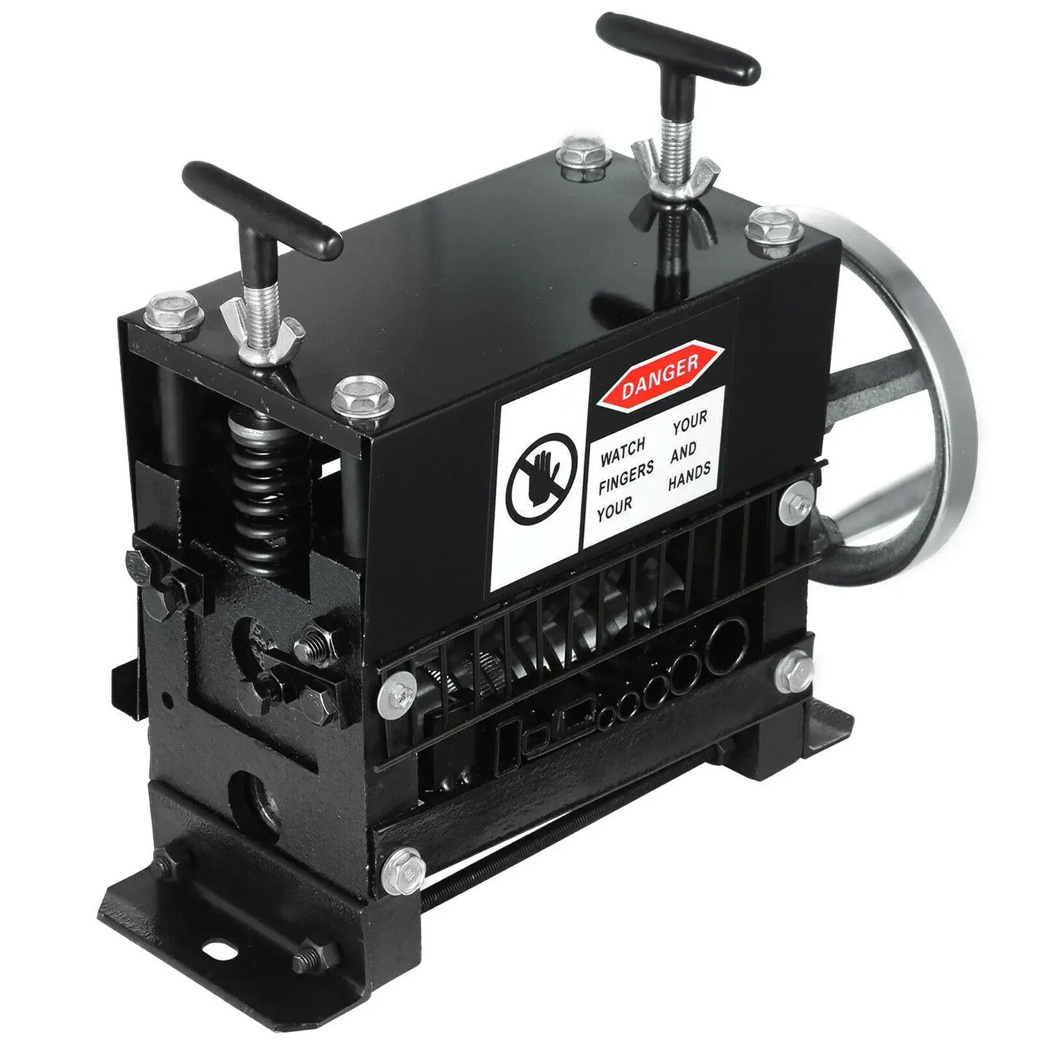 Scrap Metal Manual Wire Stripping Machine – 1–20mm Cable Hand Crank Wire Stripper