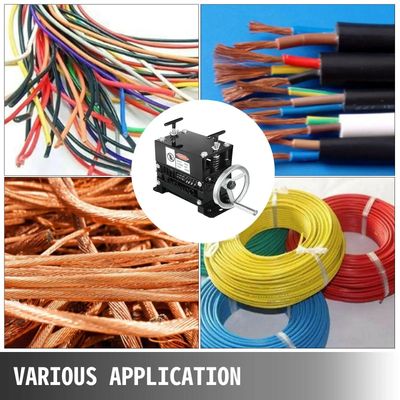 Scrap Metal Manual Wire Stripping Machine – 1–20mm Cable Hand Crank Wire Stripper