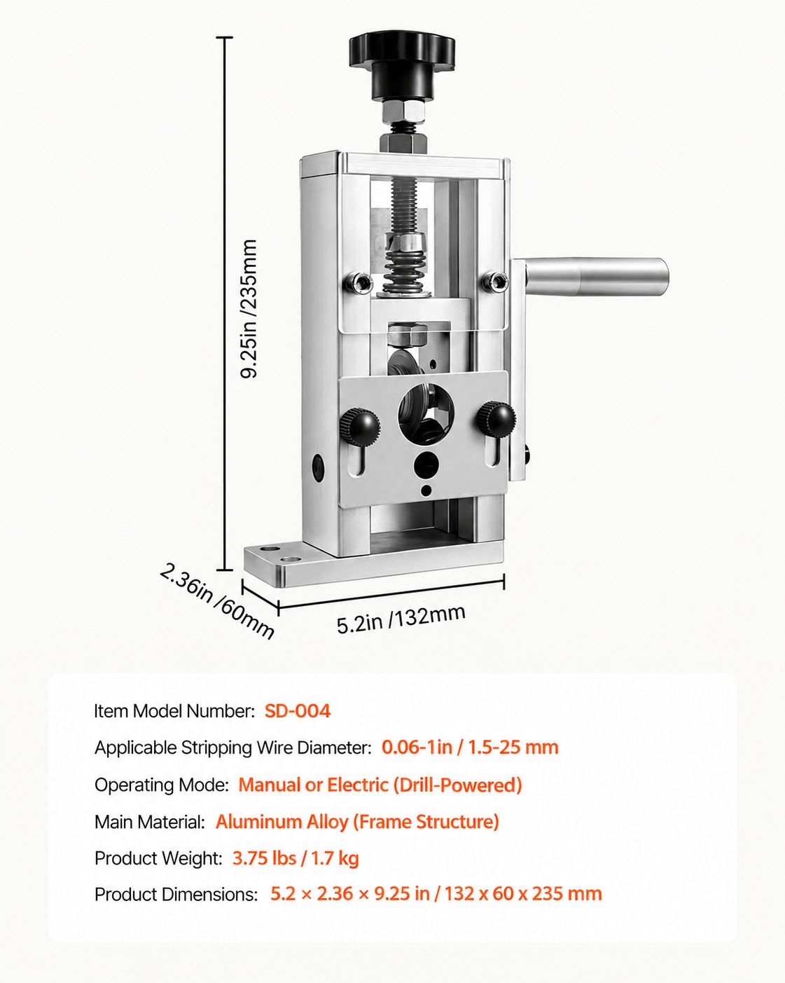 Manual Wire Stripping Machine