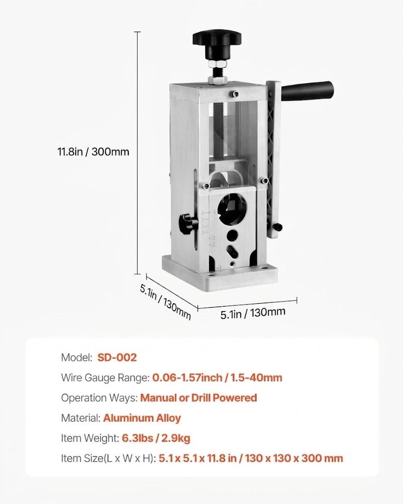 Manual Wire Stripping Machine