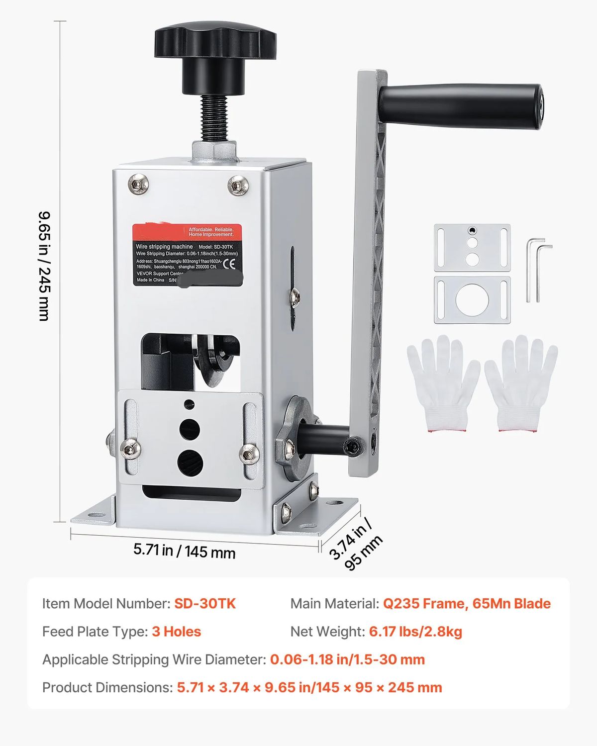 Manual Wire Stripping Machine
