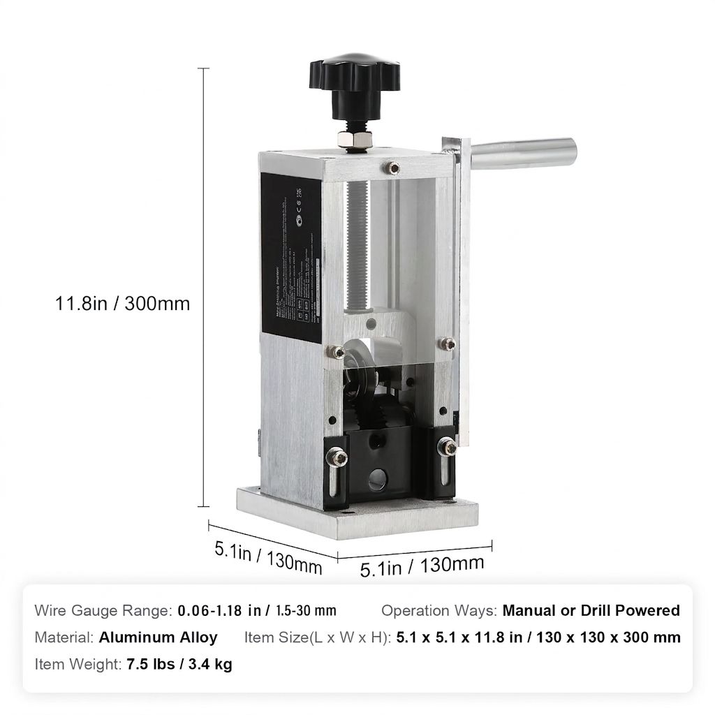 Manual Wire Stripping Machine