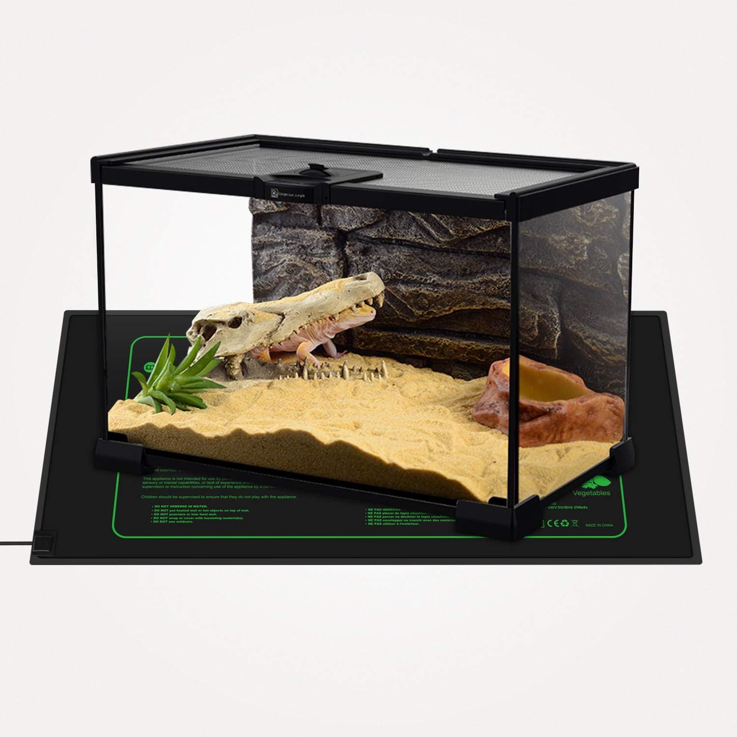 Seedling 30W Heating Mat – 52 × 25 cm Plant Propagation &amp; Terrarium Heat Pad