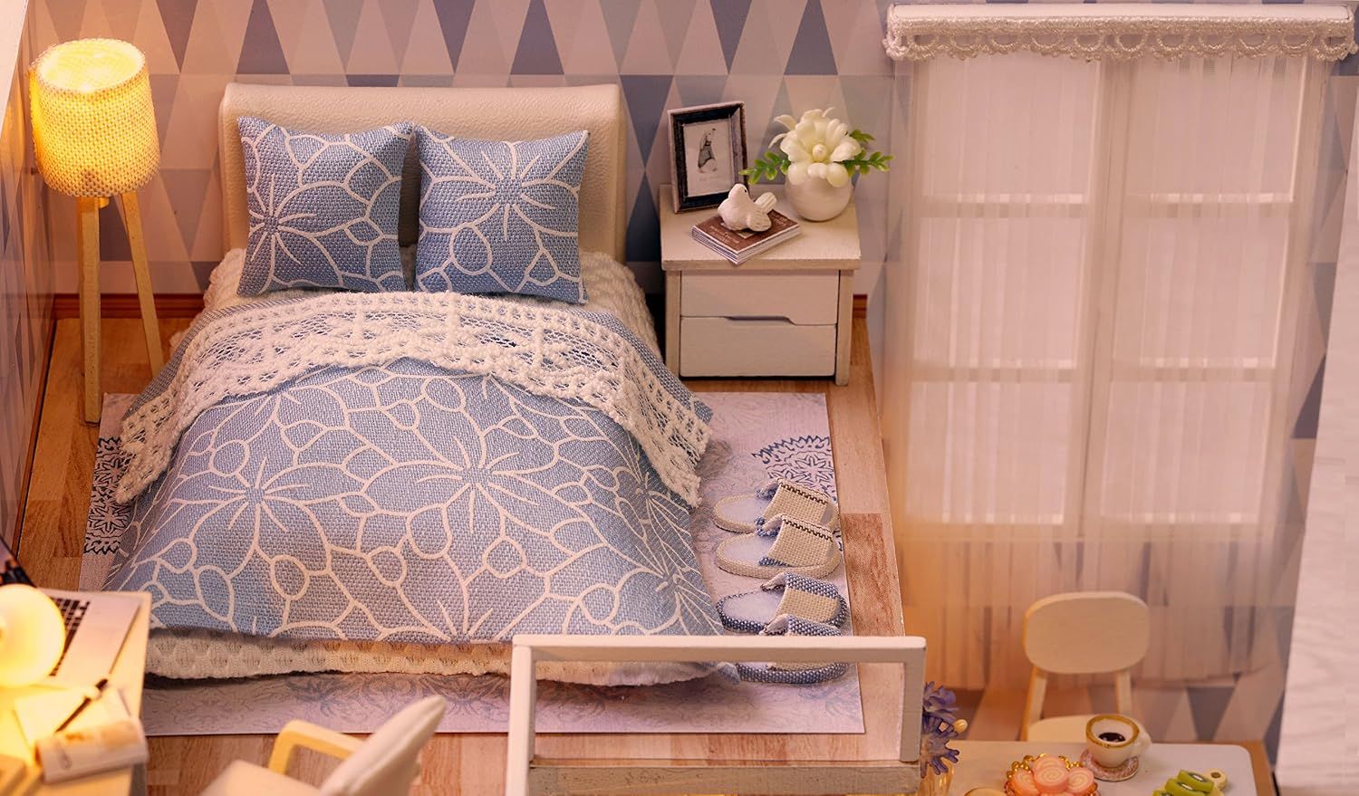 Doll House Wooden – Classic Wooden Doll Houses for Children, Imaginative Play and Creative Fun