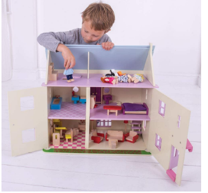 Toys Heritage Play set Rose Cottage Doll Furniture
