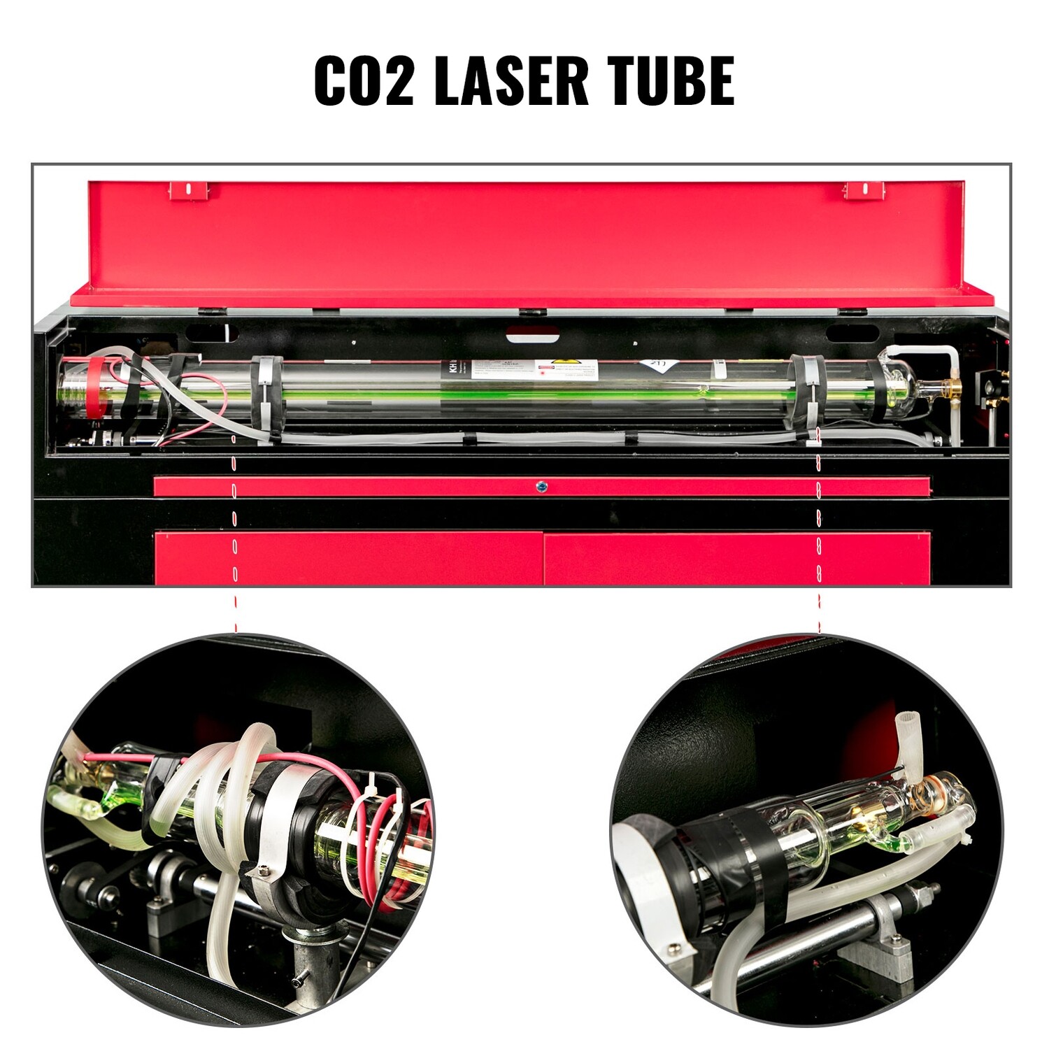 100W CO2 Laser Engraving and Cutting Machine, 900x600mm – Upgraded USB Engraver Cutter for Precision Projects