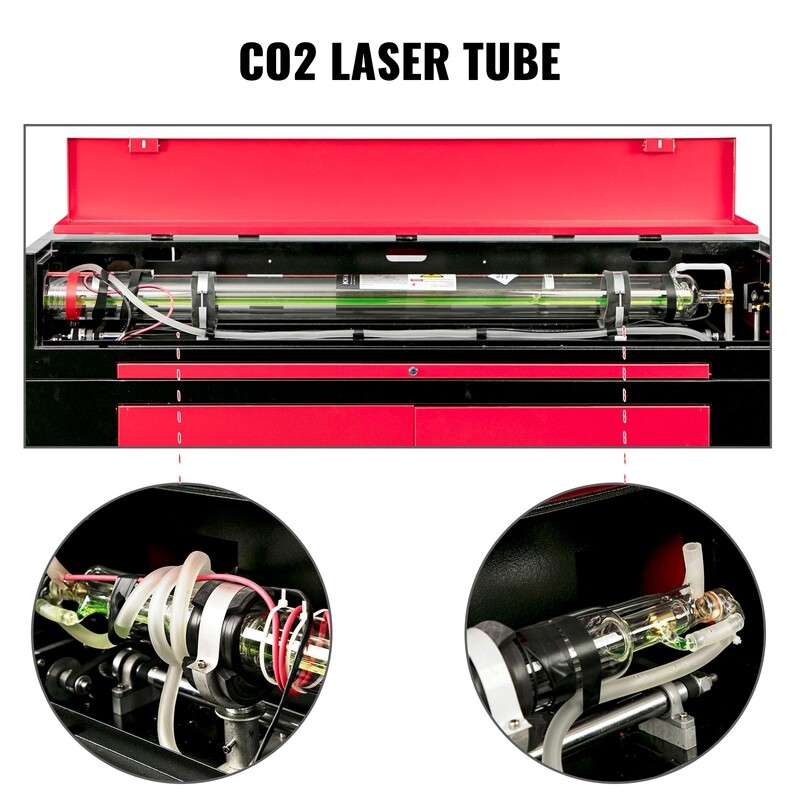 100W CO2 Laser Engraving and Cutting Machine, 900x600mm – Upgraded USB Engraver Cutter for Precision Projects
