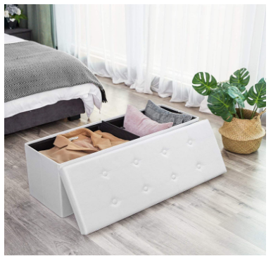 Large Folding Storage Max Load 300 kg White