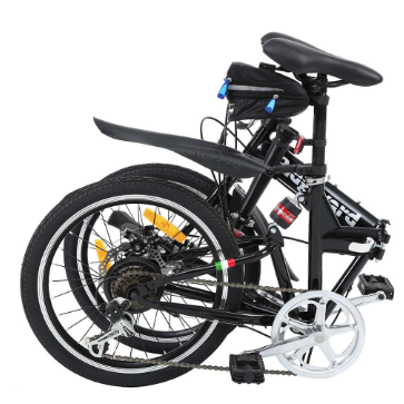Unisex Folding City Bike Bicycle 7-speed Kids Adult bicycle