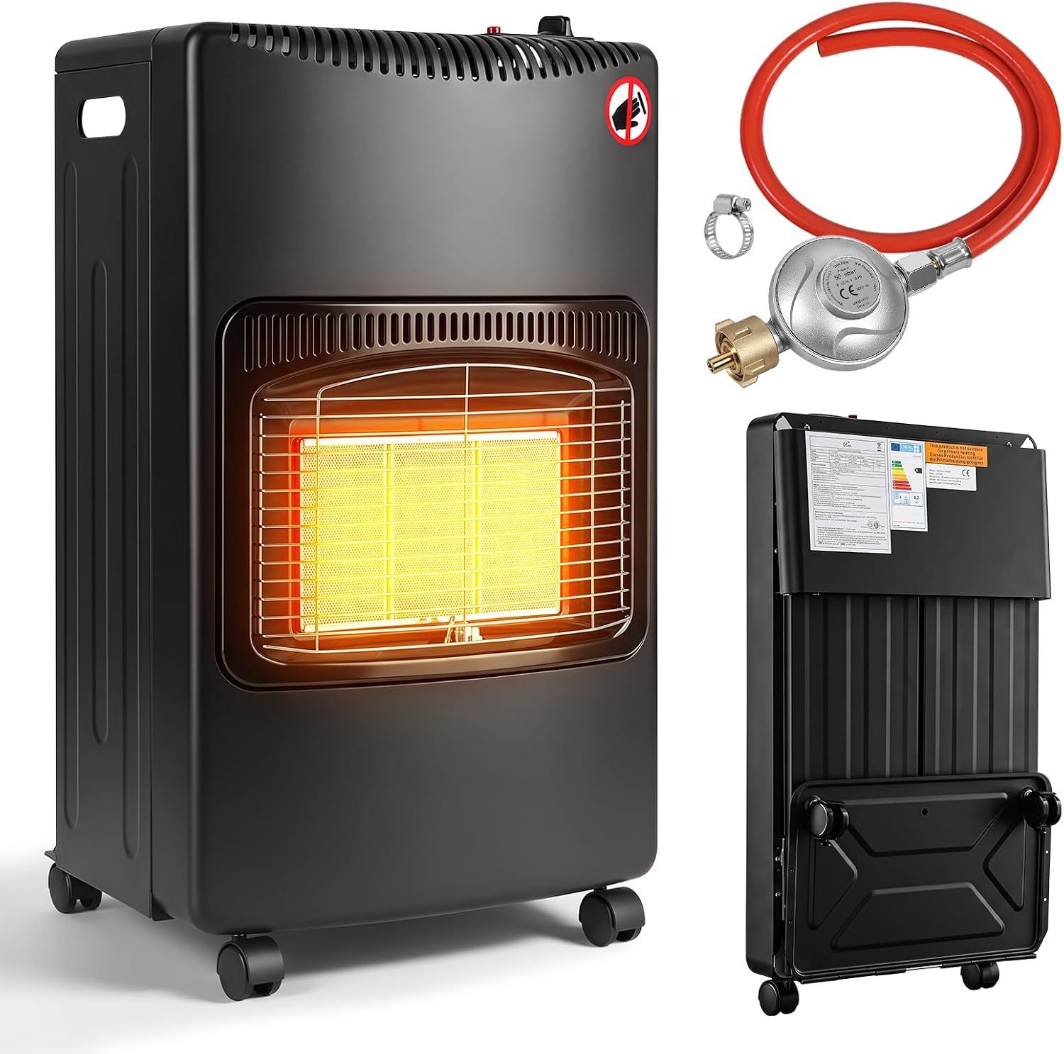 Portable Folding LPG Gas Heater 4200W