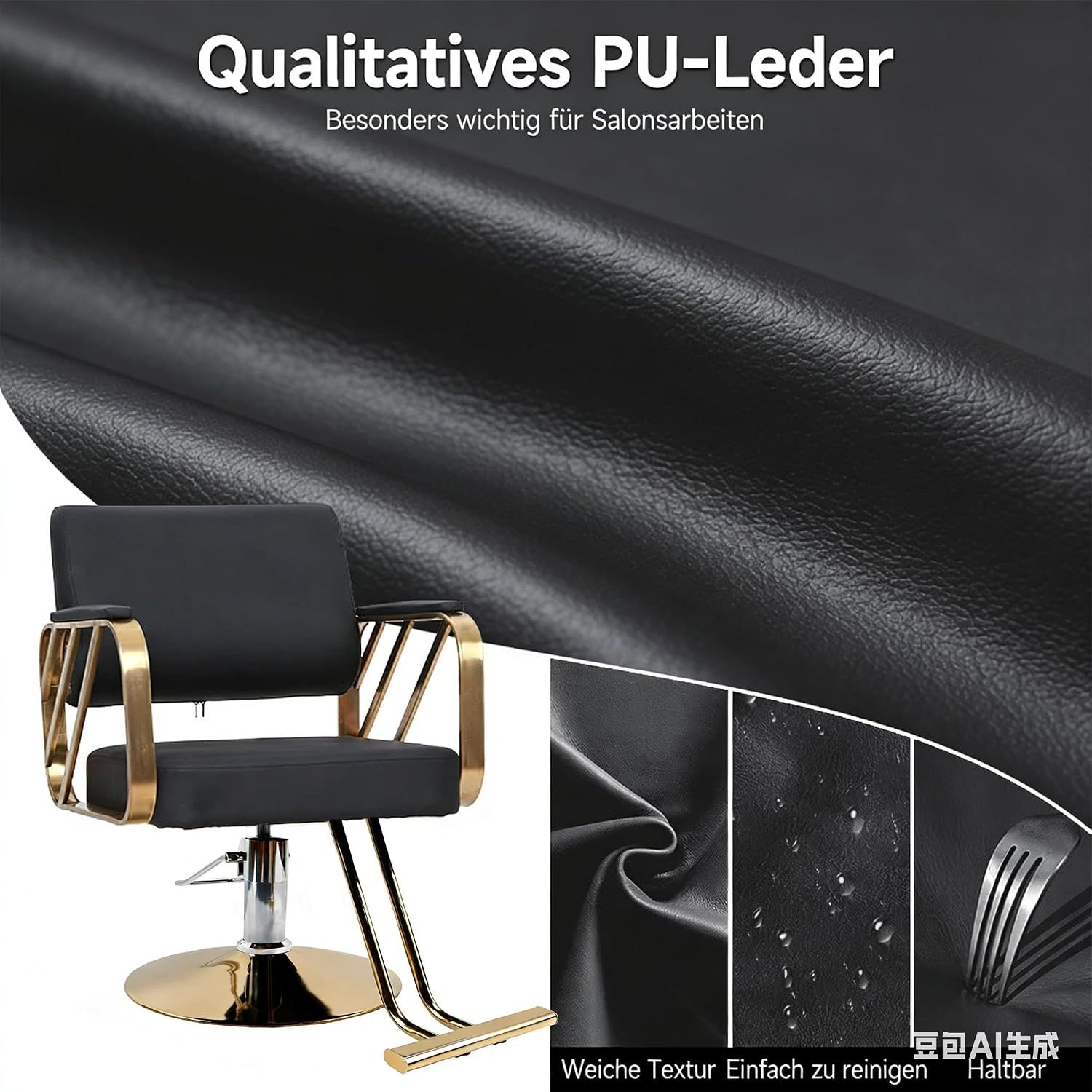 Hairdressing Chair Hydraulic Adjustable Salon Chair