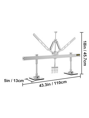 Steel Double-Arm Dent Puller Lever Bar Kit