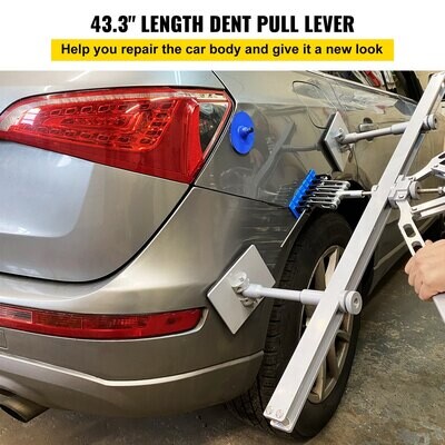 Steel Double-Arm Dent Puller Lever Bar Kit