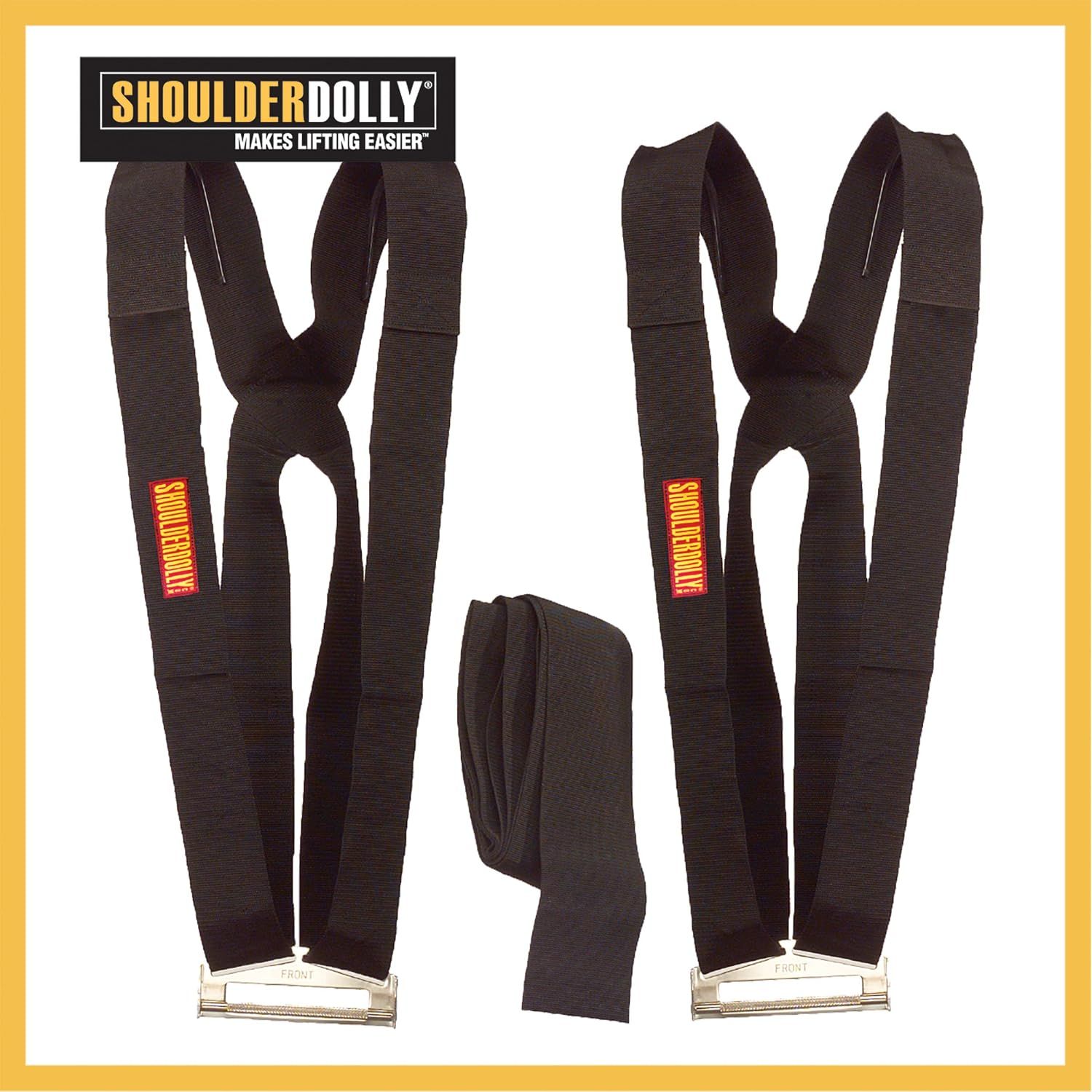 Shoulder DOLLY Moving Straps – Heavy-Duty Lifting &amp; Carrying System, 370 kg Capacity