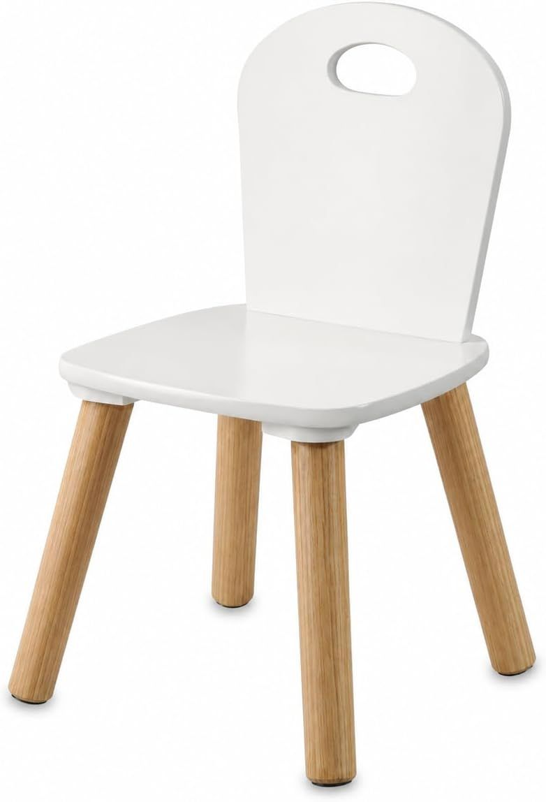Wooden Flowers Table and Chair Set Kids