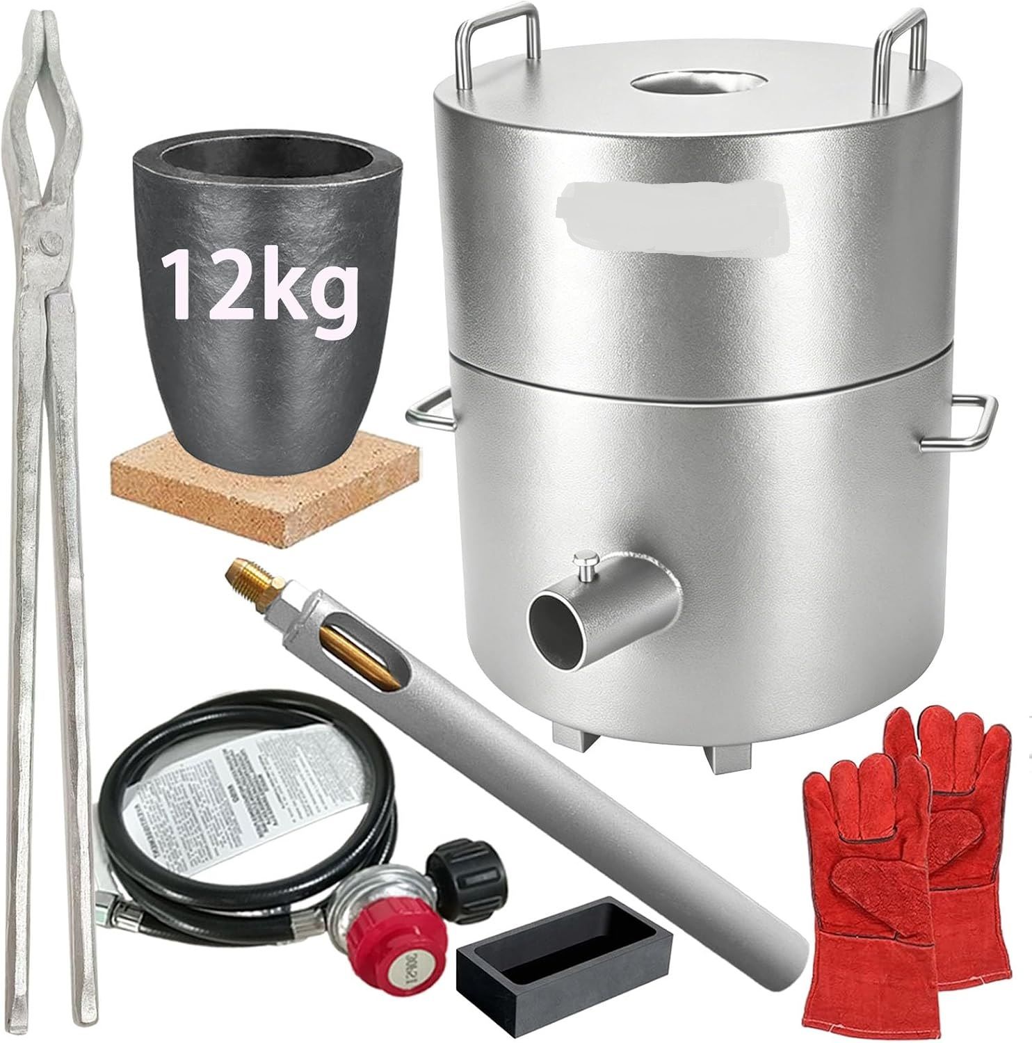 Propane 12KG Metal Melting Furnace Kit – Up to 1300°C