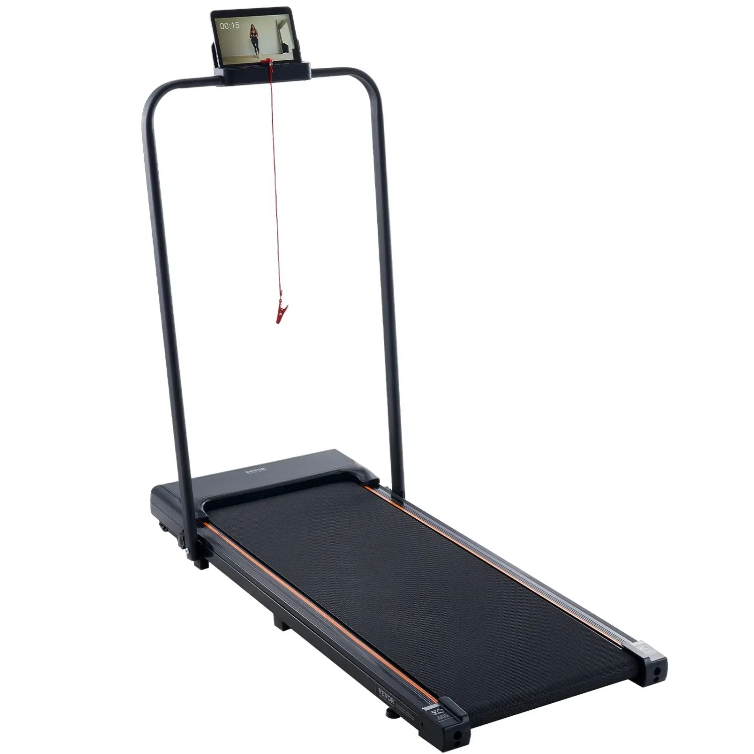 Foldable Walking Pad Under Desk Treadmill – 2.5 HP Quiet Motor with Shock Absorption