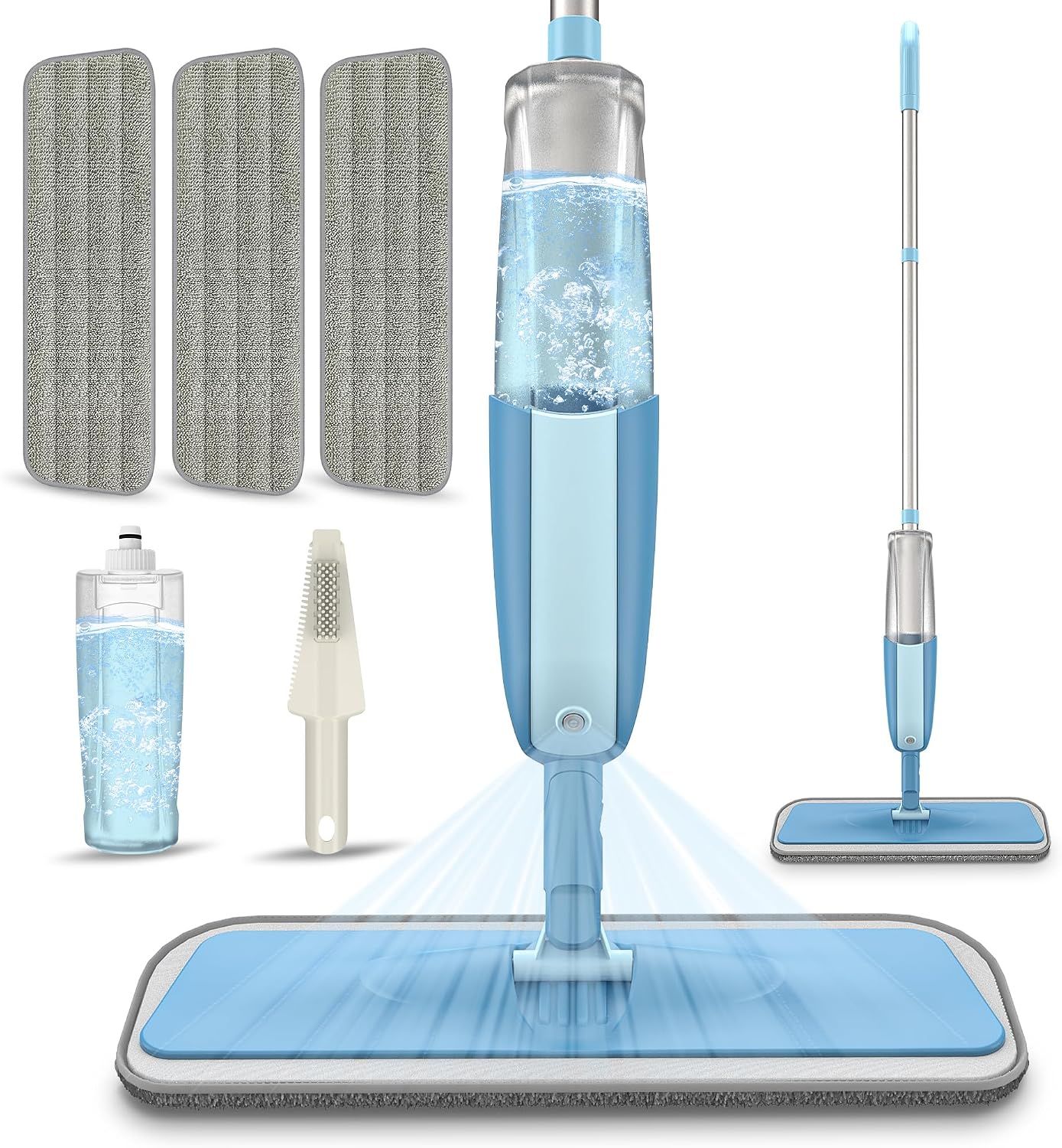 Spray Mops for Cleaning Floors, MEXERRIS Floor Mop with Spray