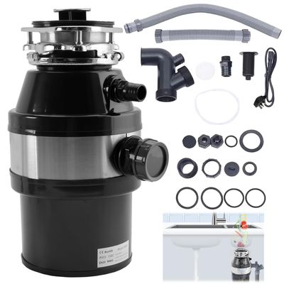 560W Kitchen Food Waste Disposer with Air Switch