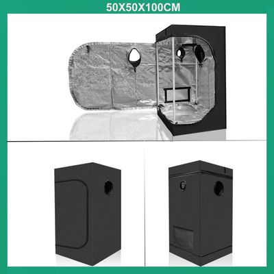 50x50x100cm Indoor Grow Tent Kit Reflective Mylar Plant Box