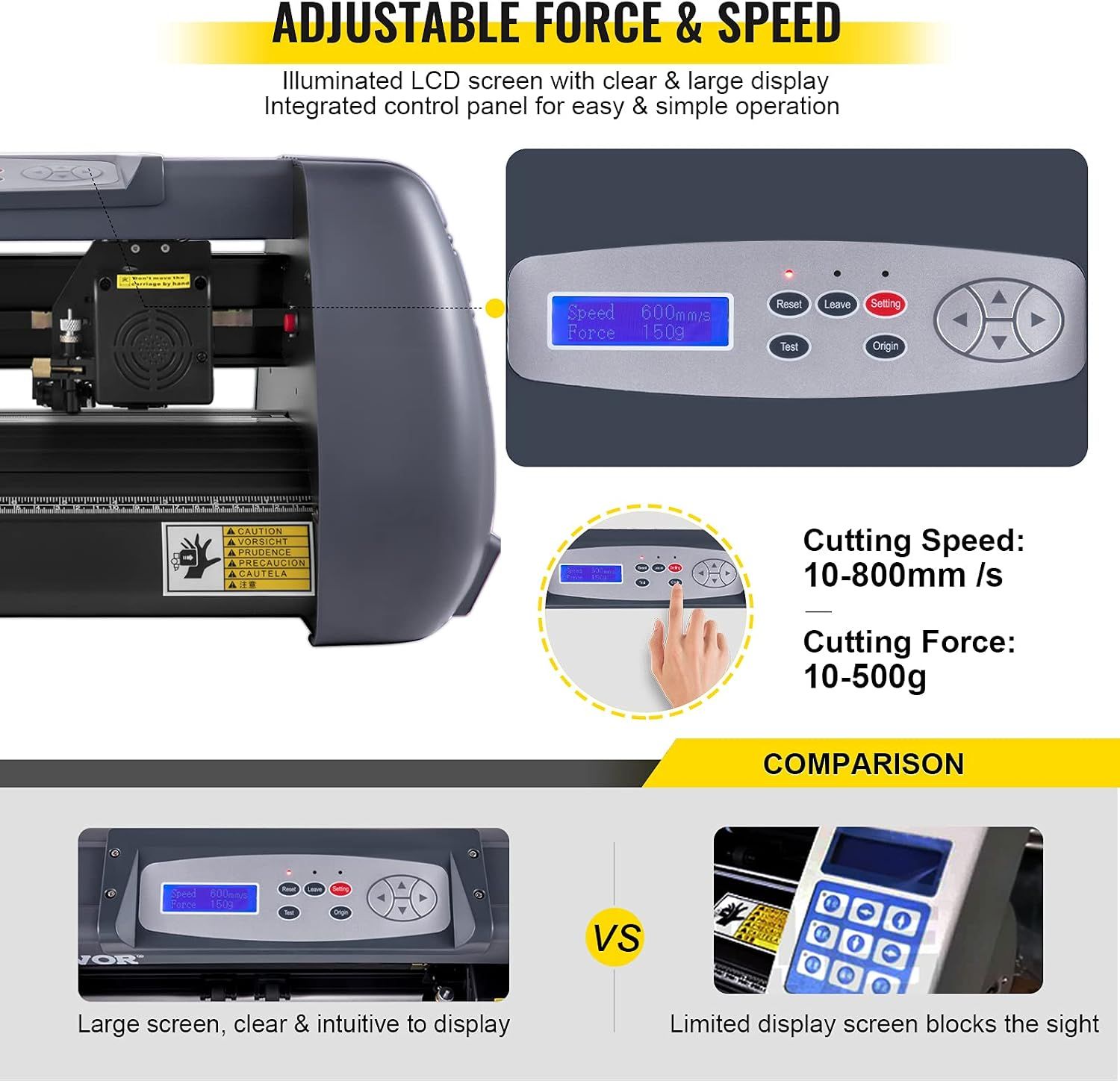 375mm Vinyl Cutter Plotter Machine for Cutting Vinyl, Sign Making Tool