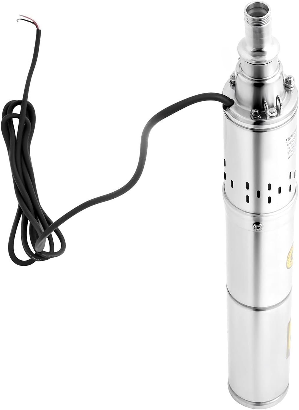 Stainless Steel Submersible Water Pump – 2000 L/h, 65m Lift