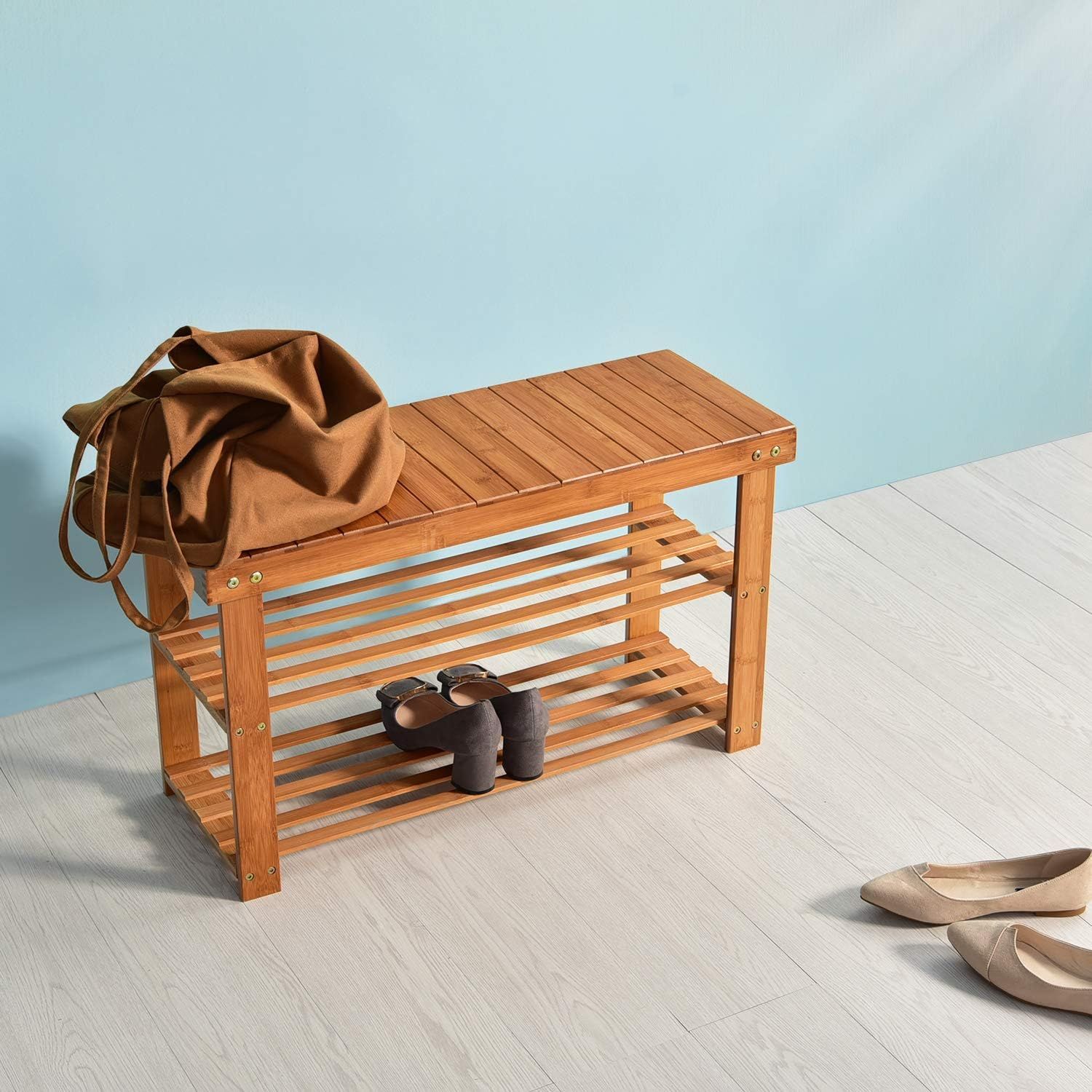 Stable Structure Shoe Rack Bench