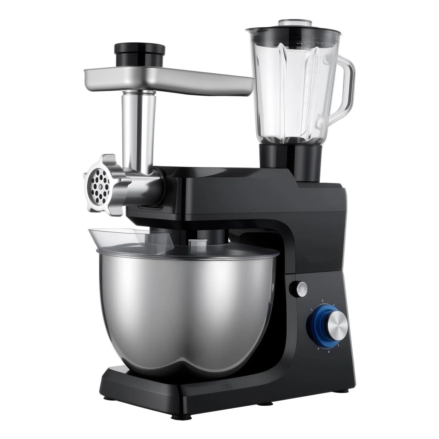 Red 5-in-1 Commercial Stand Mixer – 1500W, 7.8L Bowl