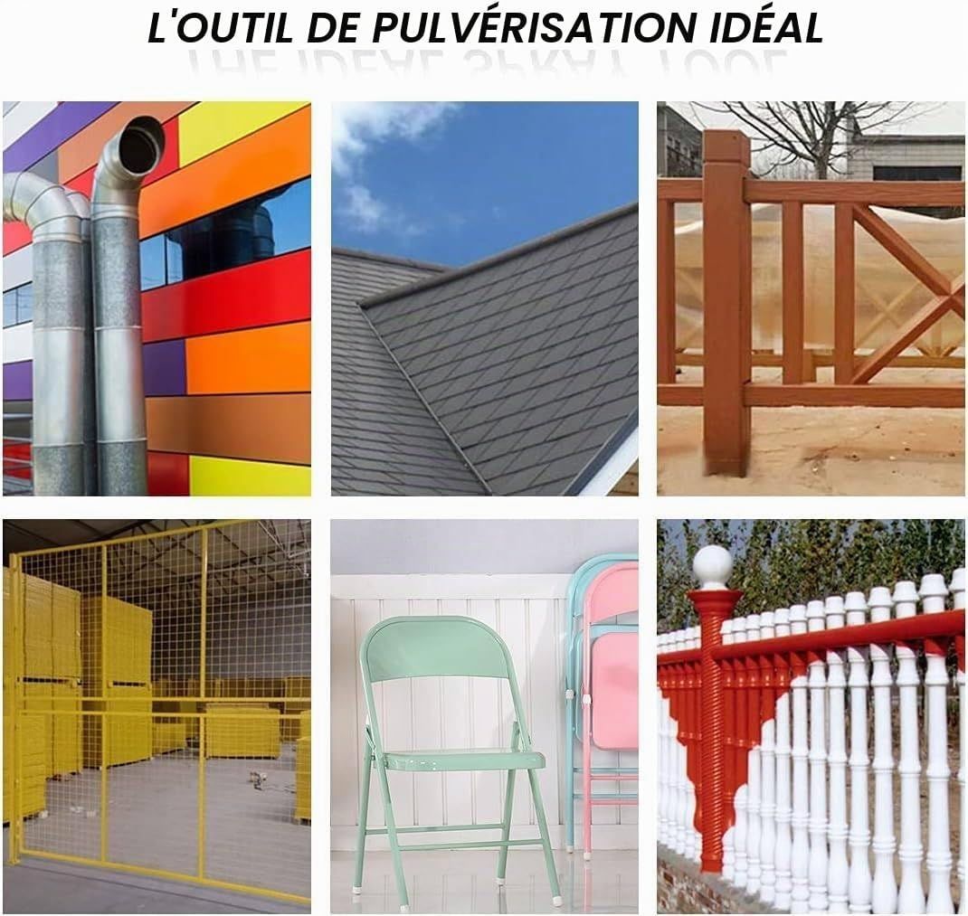 Portable Electrostatic Powder Coating System – Adjustable 15–30 kV Spray Gun Kit