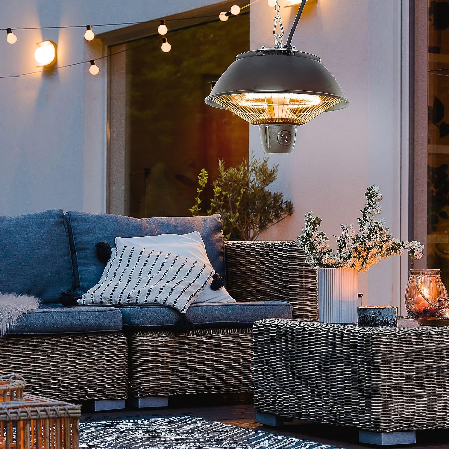 Stable and Safe Patio Ceiling Electric Heater