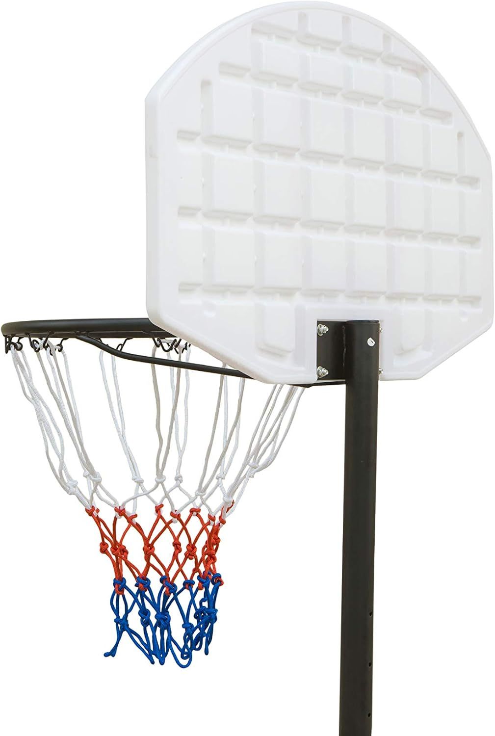 Portable Adjustable Kids Basketball Hoop – Junior Basketball Stand with 17-Inch Rim