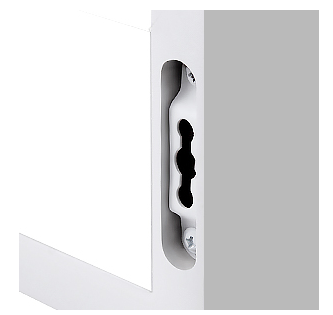 Wall Shelves 3 pcs White Chipboard