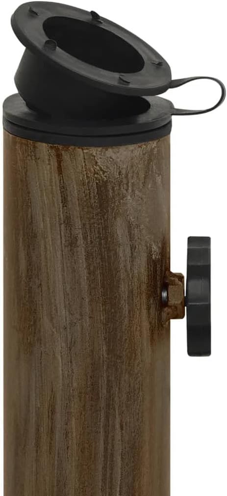 Cast Iron Patio Umbrella Base Stand – Heavy-Duty Parasol Holder for Outdoor Use