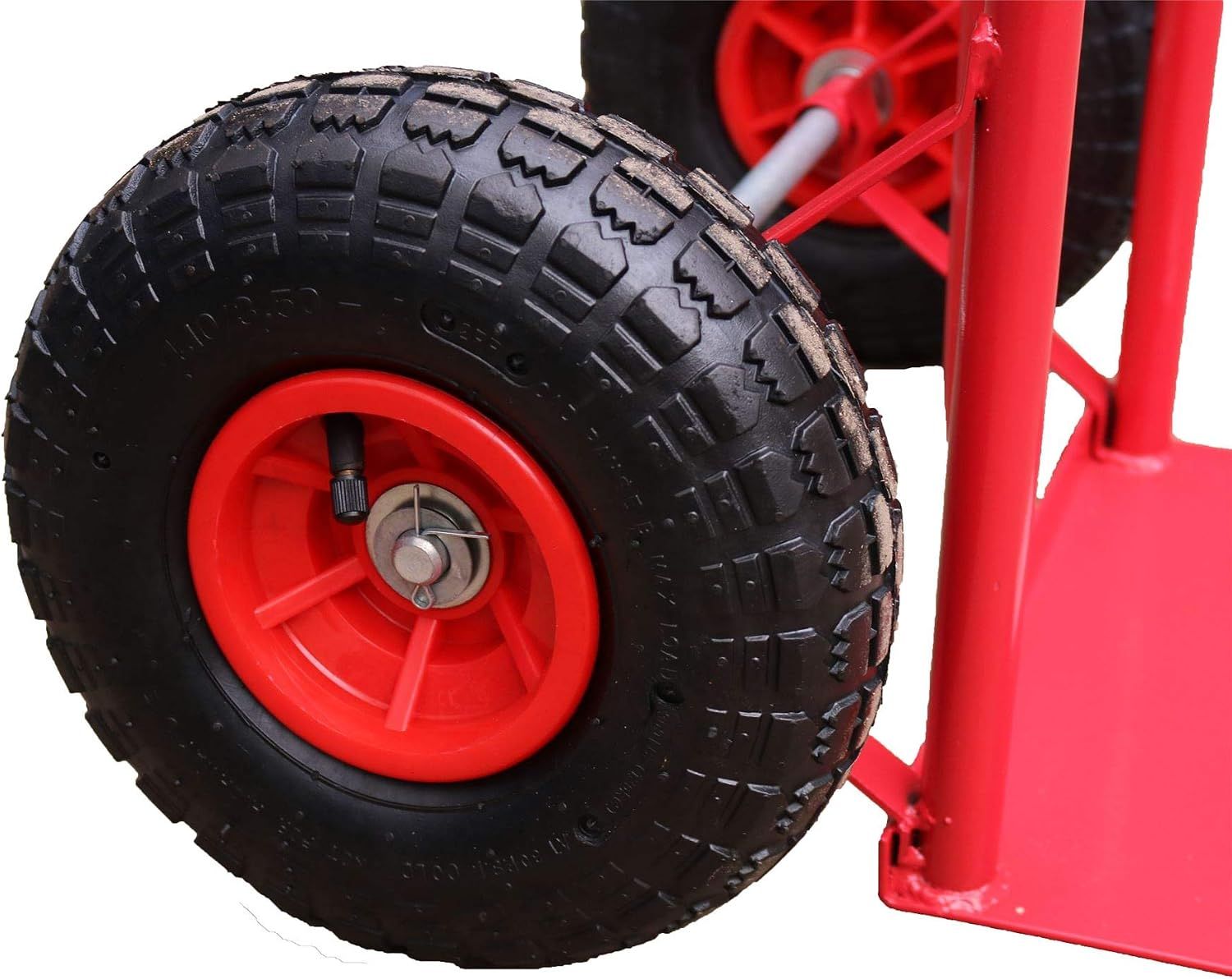 Sack Truck 600lb Steel Hand Trolley Pneumatic