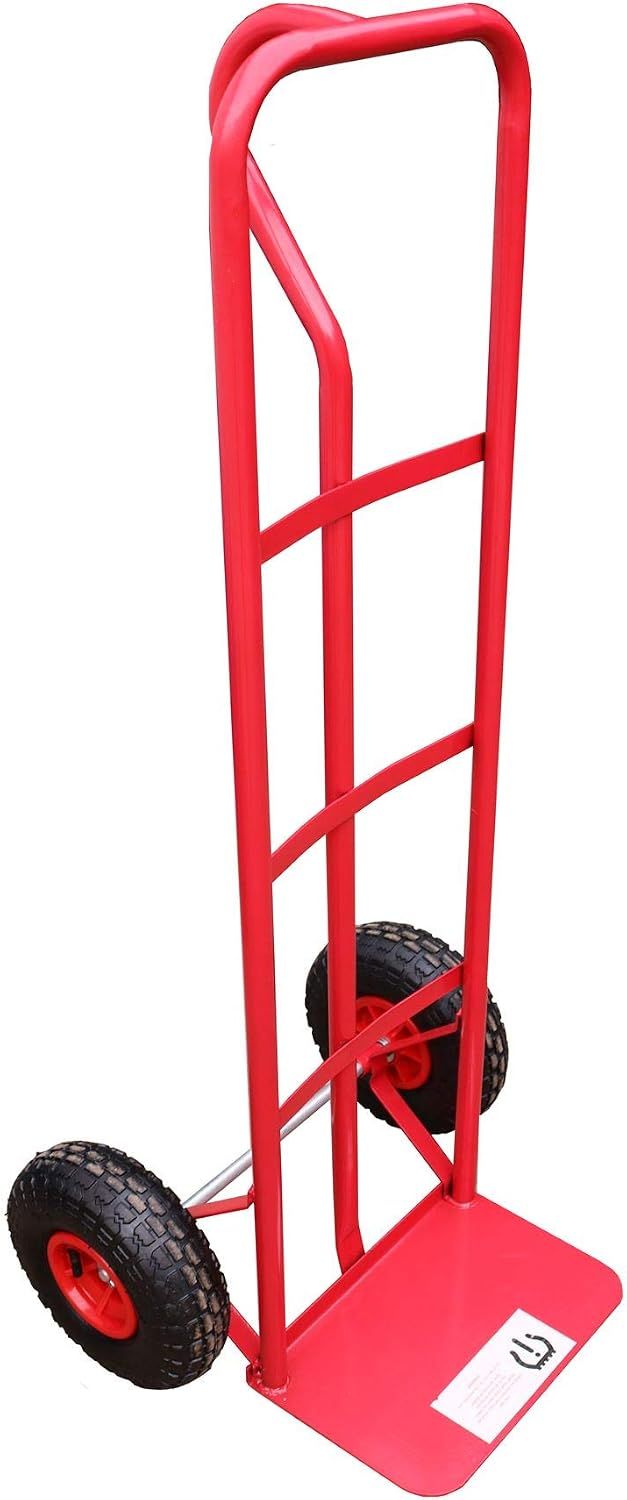 Sack Truck 600lb Steel Hand Trolley Pneumatic