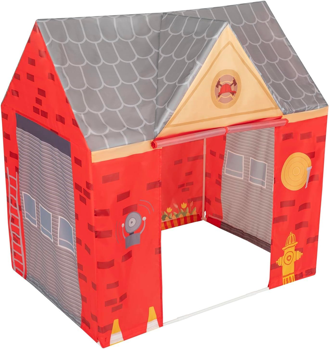 Firefighter Play Tent Kids Foldable Indoor Outdoor