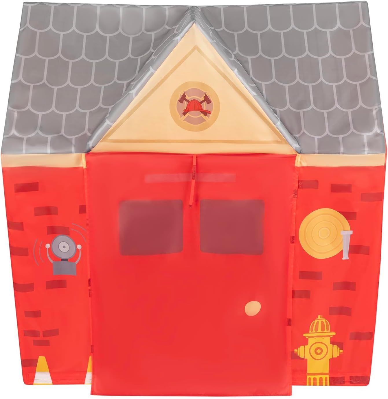 Firefighter Play Tent Kids Foldable Indoor Outdoor
