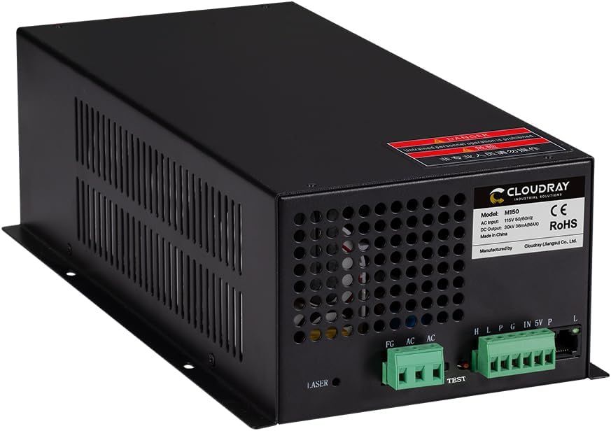 Power Engraving 150W CO₂ Laser Tube Power Supply – 130W–150W Laser Tubes