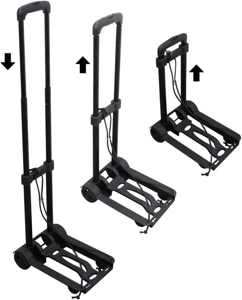 40kg Foldable Trolley Cart 2 Wheel Portable Loading Hand Truck