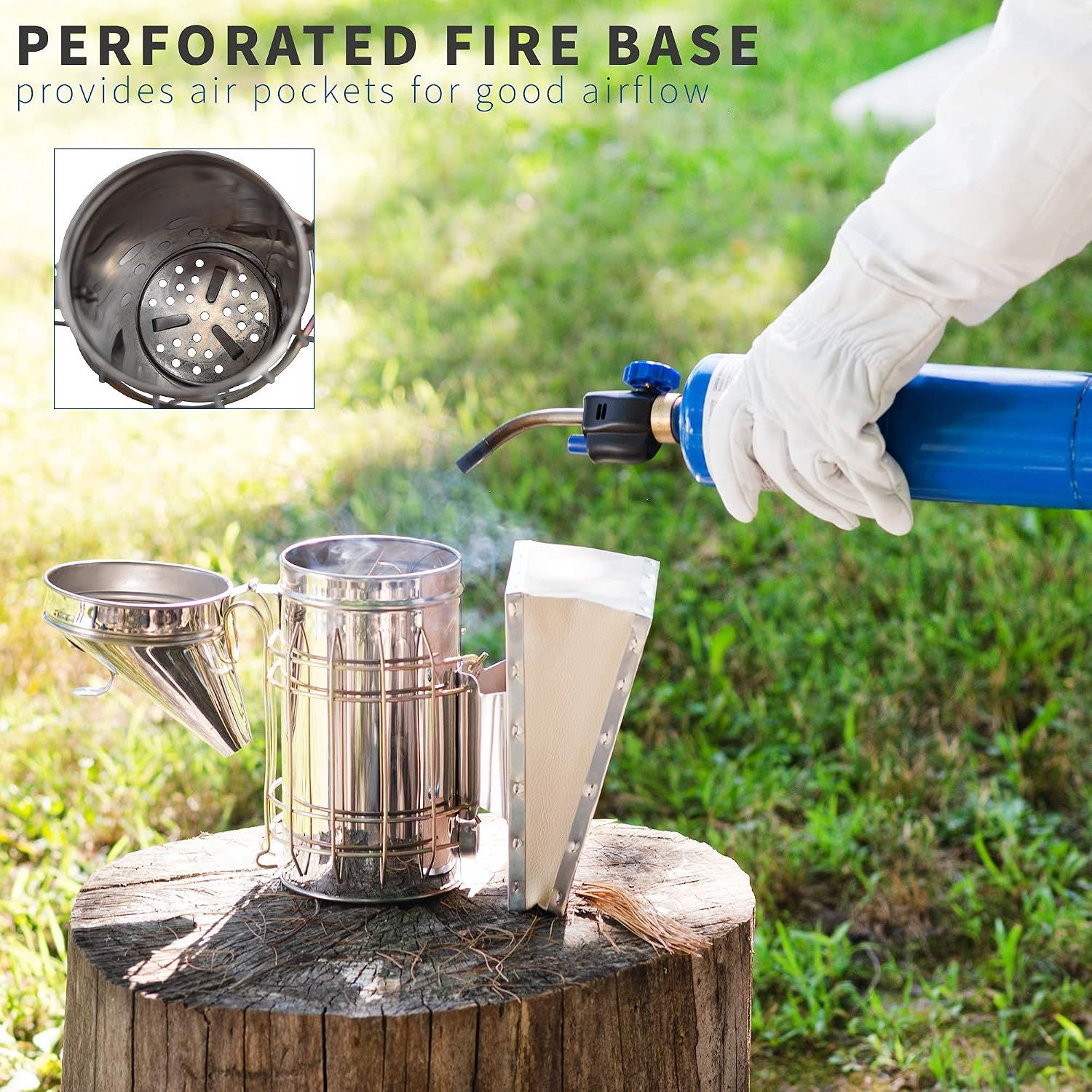 Stainless Steel Bee Smokers Machine​