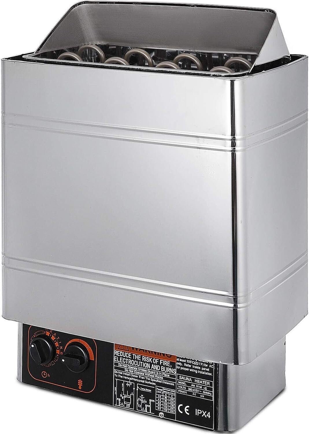 8KW Sauna Stove Electric Heater Stainless Steel
