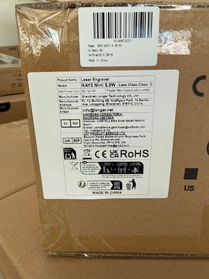 RAY5 Mini 5.5W Laser Engraving Machine 130 × 130mm Compact Laser Engraver