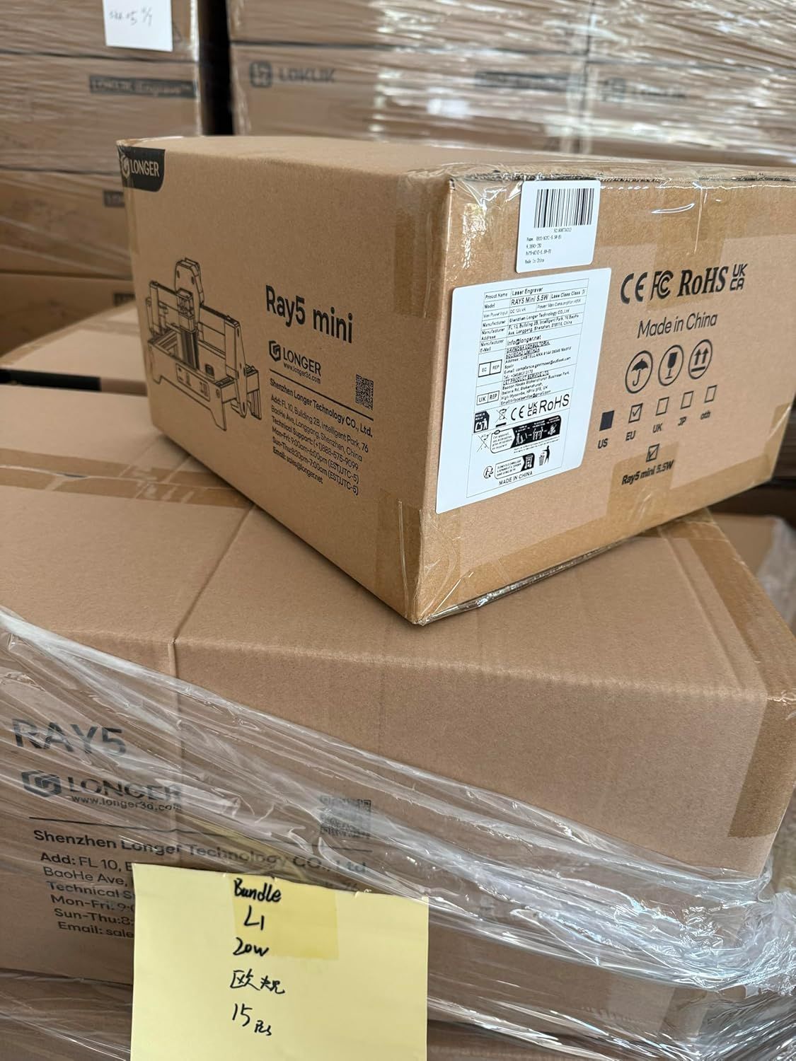 RAY5 Mini 5.5W Laser Engraving Machine 130 × 130mm Compact Laser Engraver