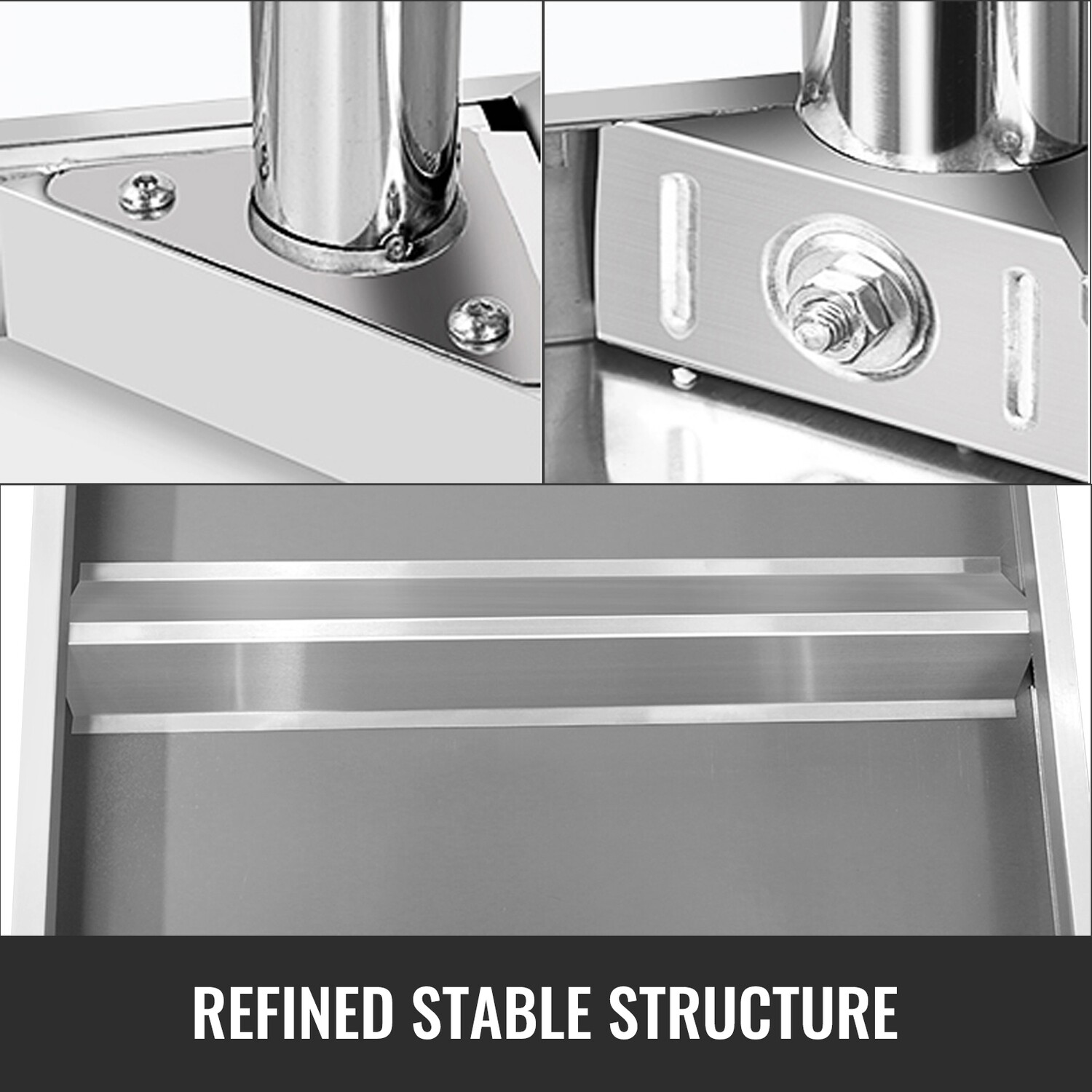 60x30cm Stainless Steel Kitchen Work Table
