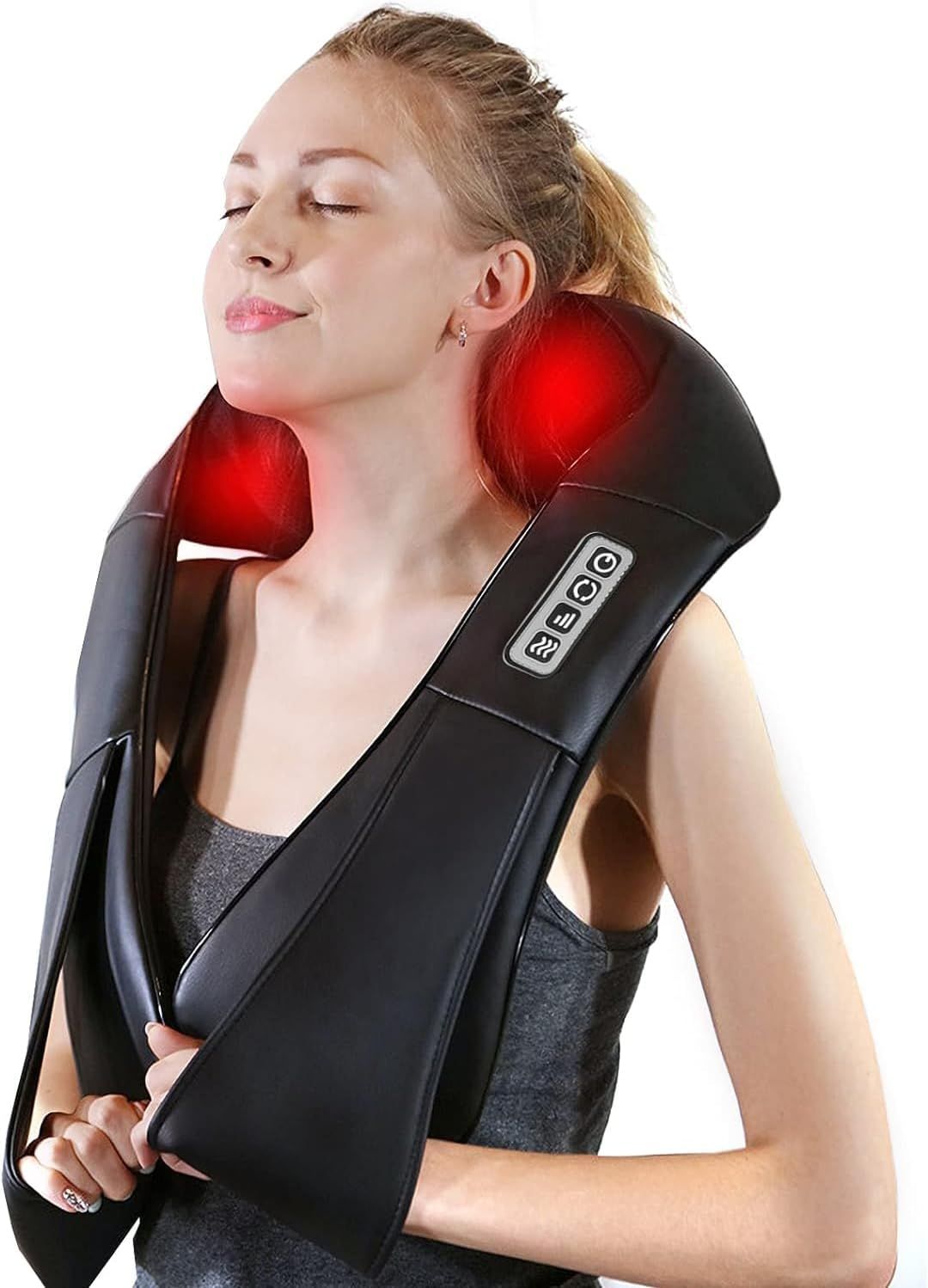Neck Massager Shiatsu with Heat Shoulder Relief
