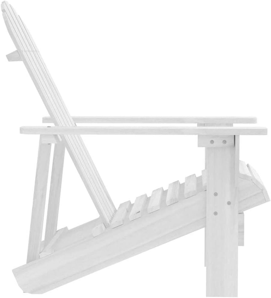 Foldable Hardwood Garden Chair with Armrests
