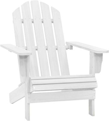 Foldable Hardwood Garden Chair with Armrests