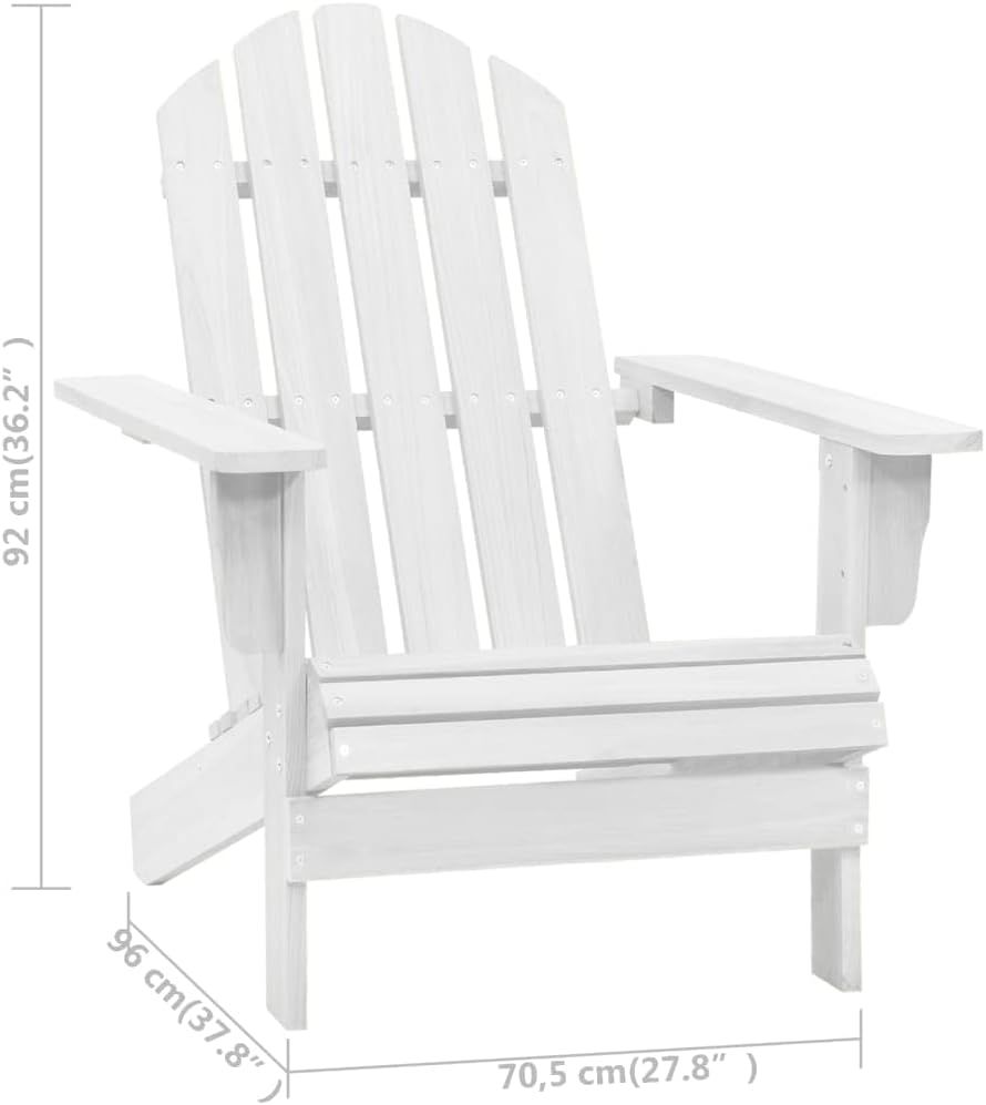 Foldable Hardwood Garden Chair with Armrests