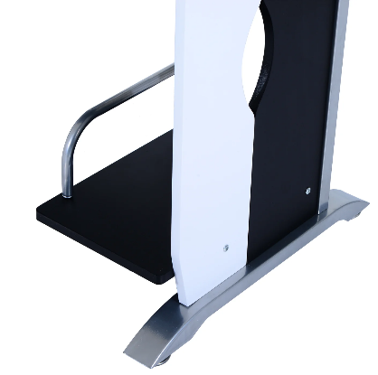 MDF Computer Desk 100cm Black White Modern Design